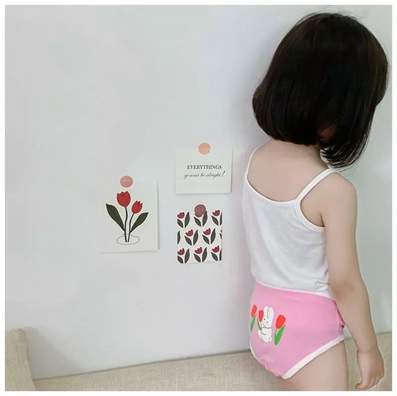 Miso - Korean Children Fashion - #fashionkids - Barnie Tulip Under Pants Set - 4