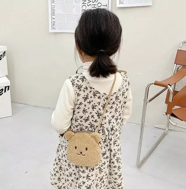 Miso - Korean Children Fashion - #kidsshorts - Bear Barnie Bag - 6