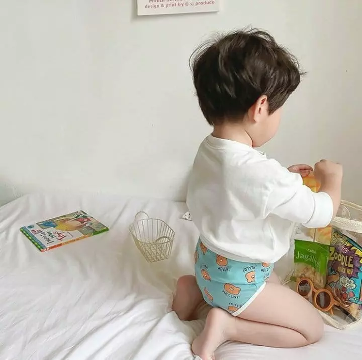 Miso - Korean Children Fashion - #littlefashionista - Hello Bear Under Pants - 4