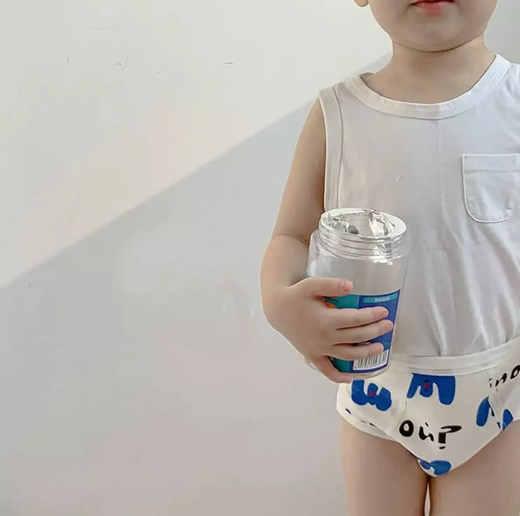 Miso - Korean Children Fashion - #minifashionista - Camembert Under Pants Set - 2