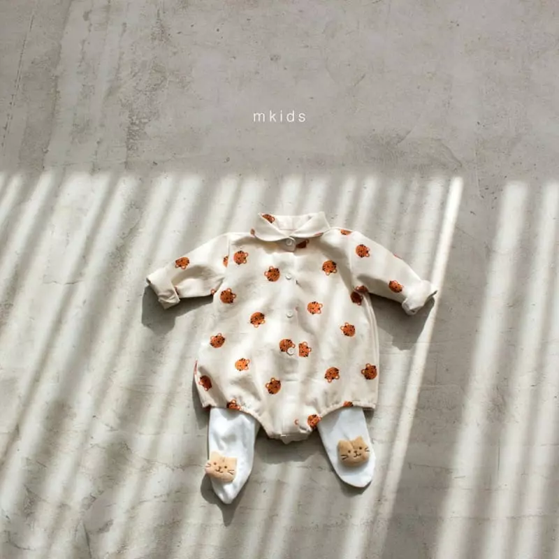 Mkids - Korean Baby Fashion - #babyfashion - Tiger Bodysuit - 6