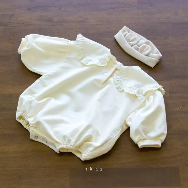 Mkids - Korean Baby Fashion - #onlinebabyshop - Merry Bodysuit - 2