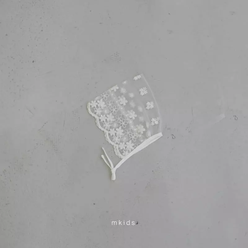 Mkids - Korean Baby Fashion - #onlinebabyshop - Lace Bonnet - 7