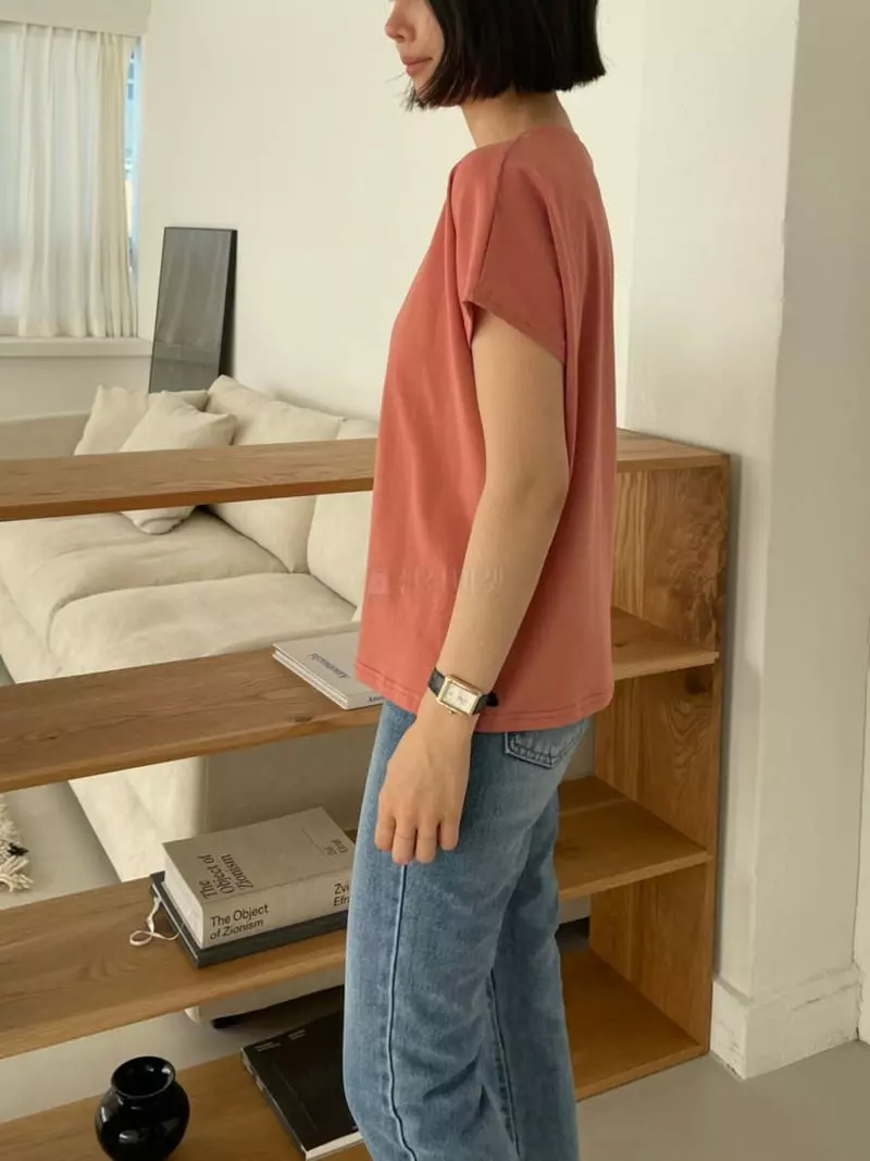 Moi - Korean Women Fashion - #momslook - French Tee - 3