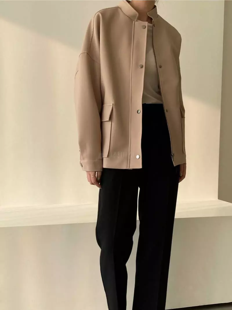 Moi - Korean Women Fashion - #momslook - China Pocket Jacket - 2