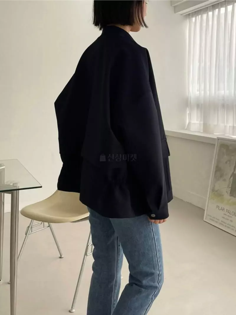 Moi - Korean Women Fashion - #womensfashion - China Pocket Jacket - 4