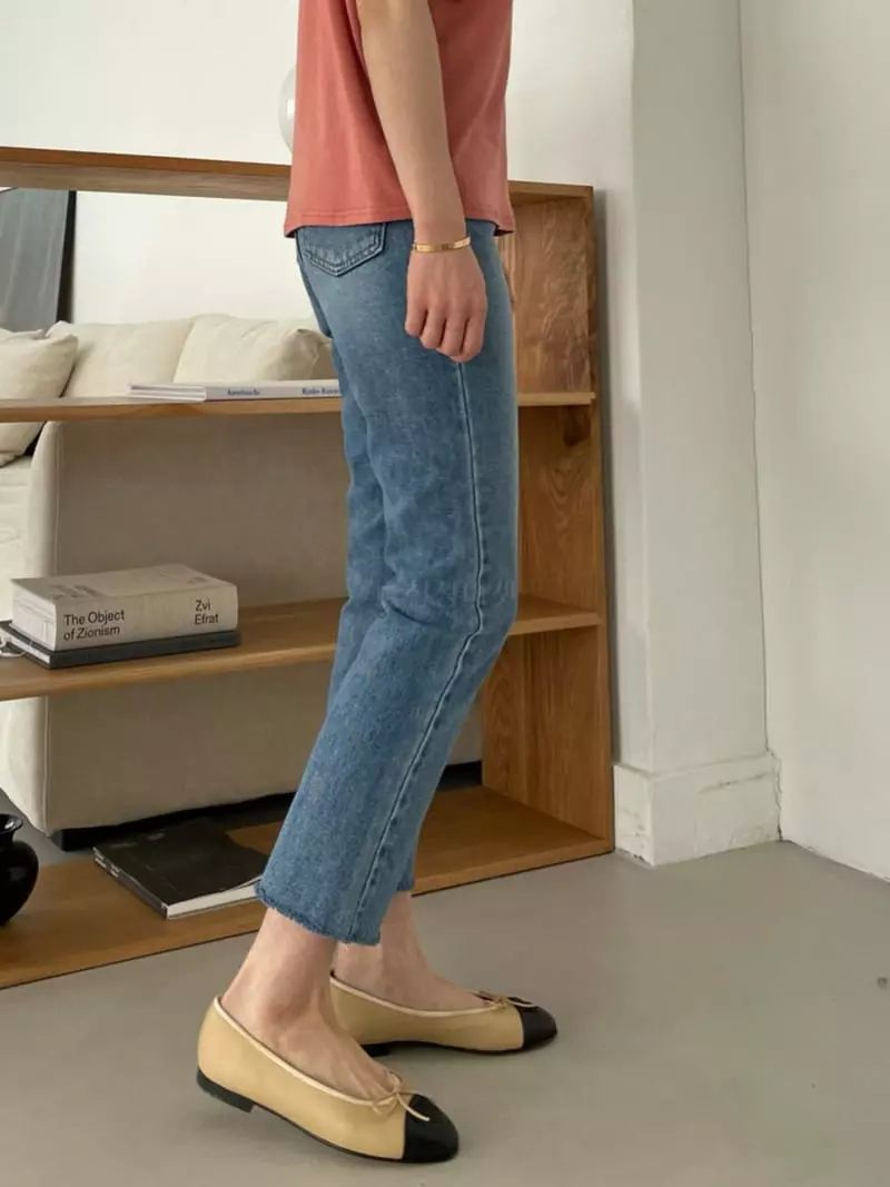 Moi - Korean Women Fashion - #momslook - Straight Pants - 3