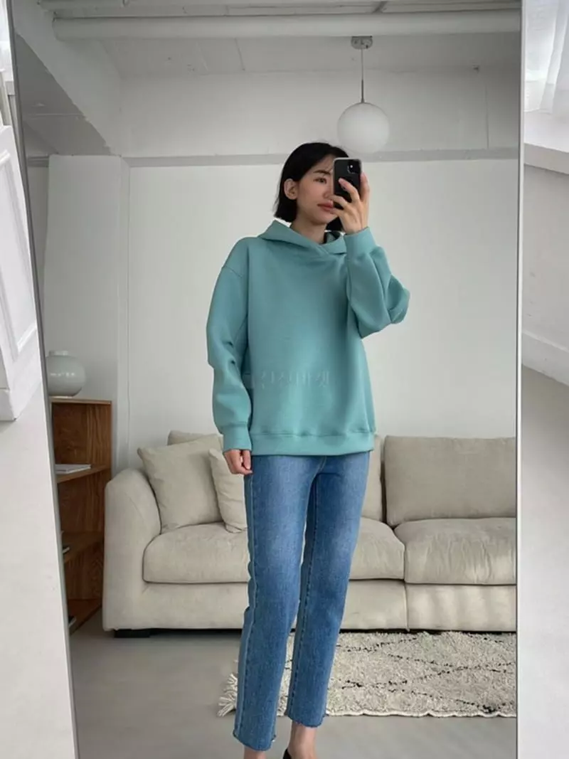 Moi - Korean Women Fashion - #womensfashion - Neo Hoody Tee - 4