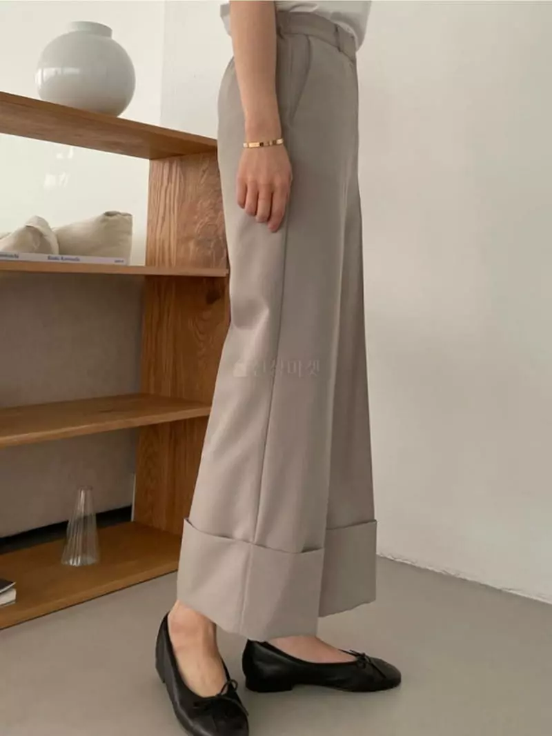 Moi - Korean Women Fashion - #momslook - Cabra Pants - 3