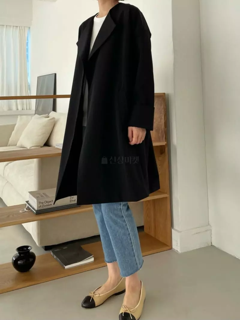 Moi - Korean Women Fashion - #momslook - No Collar Half Jacket - 4
