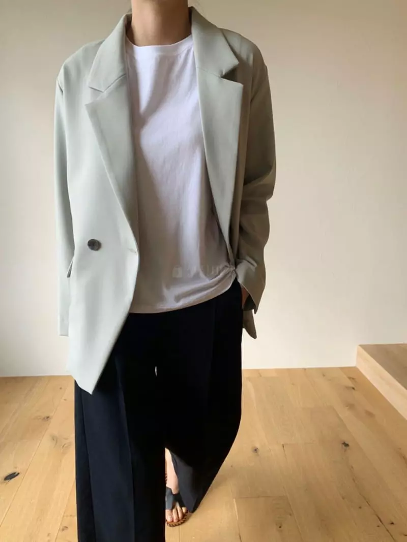 Moi - Korean Women Fashion - #thelittlethings - Diagonal Jacket - 4