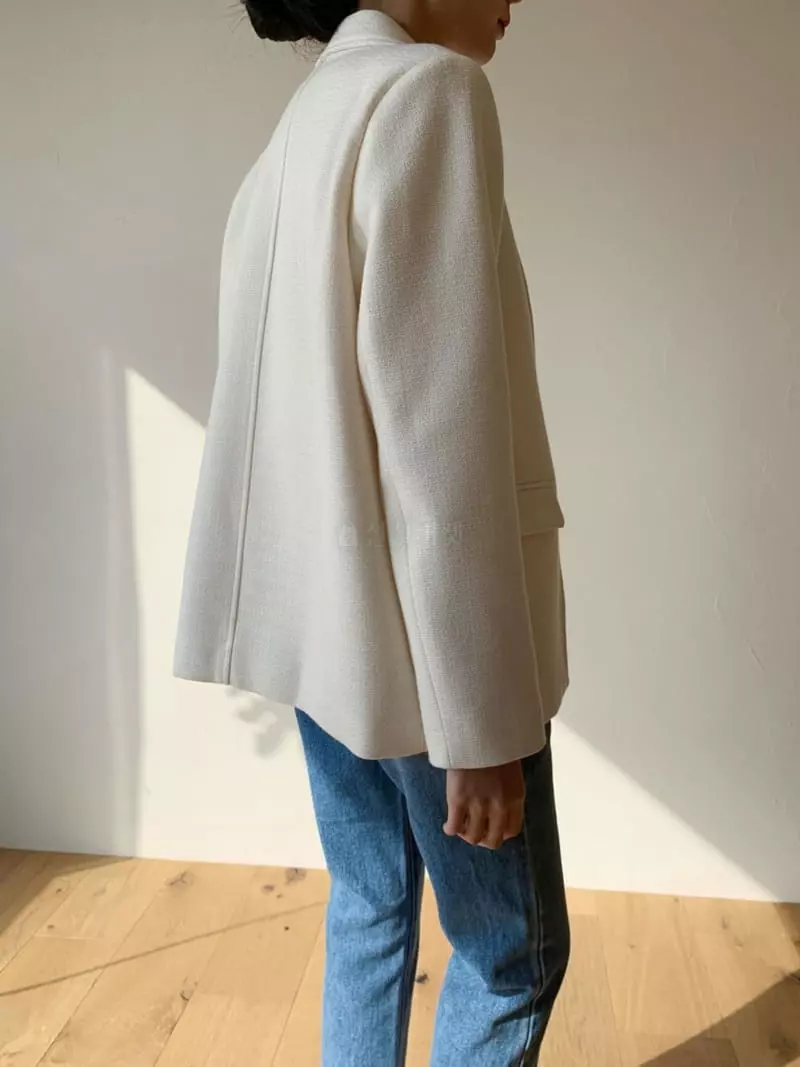 Moi - Korean Women Fashion - #pursuepretty - Tweed Jacket - 4
