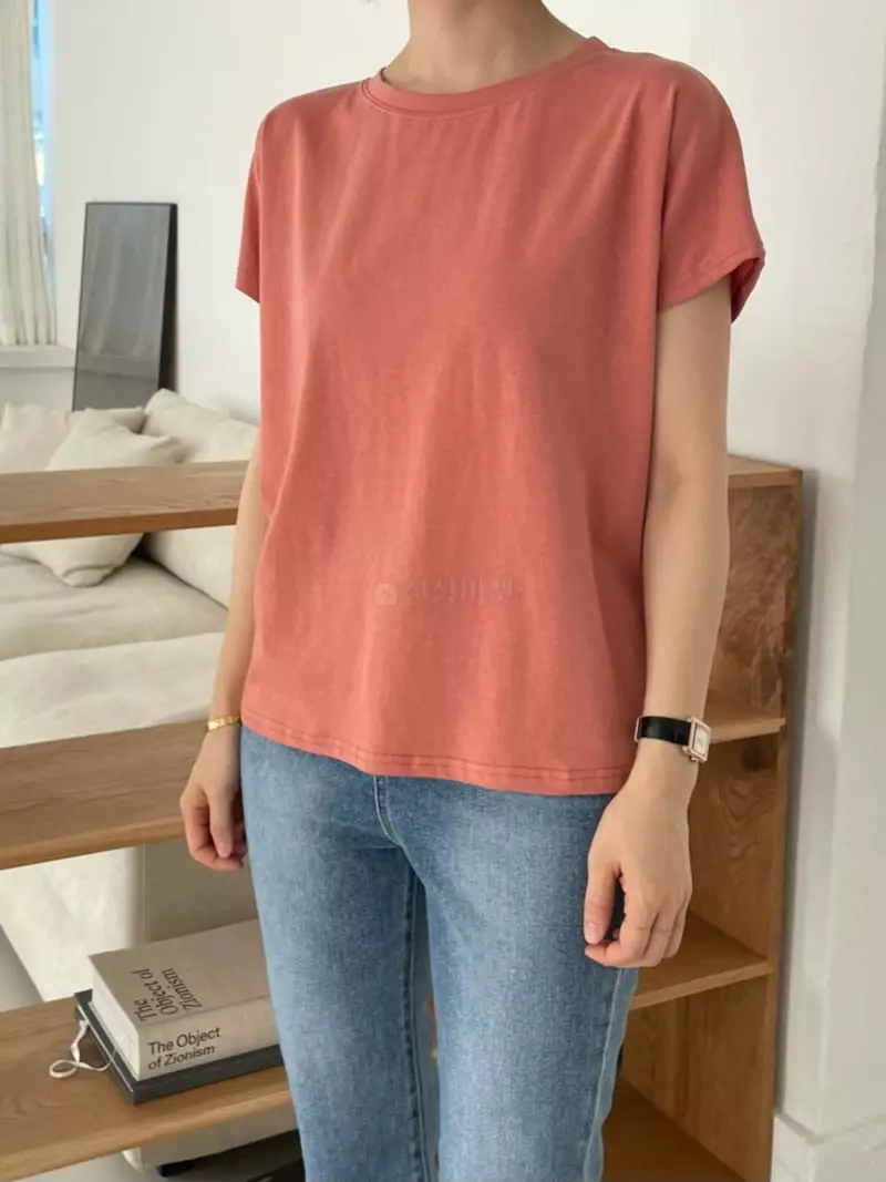 Moi - Korean Women Fashion - #womensfashion - French Tee - 2