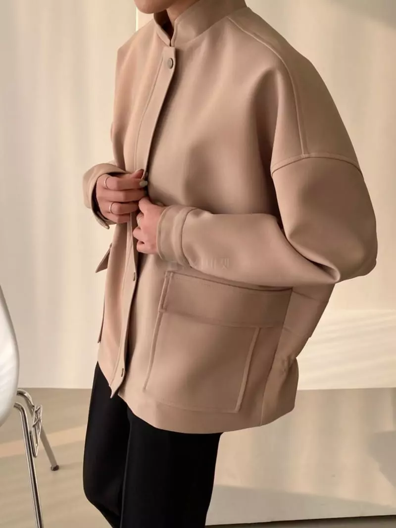 Moi - Korean Women Fashion - #womensfashion - China Pocket Jacket