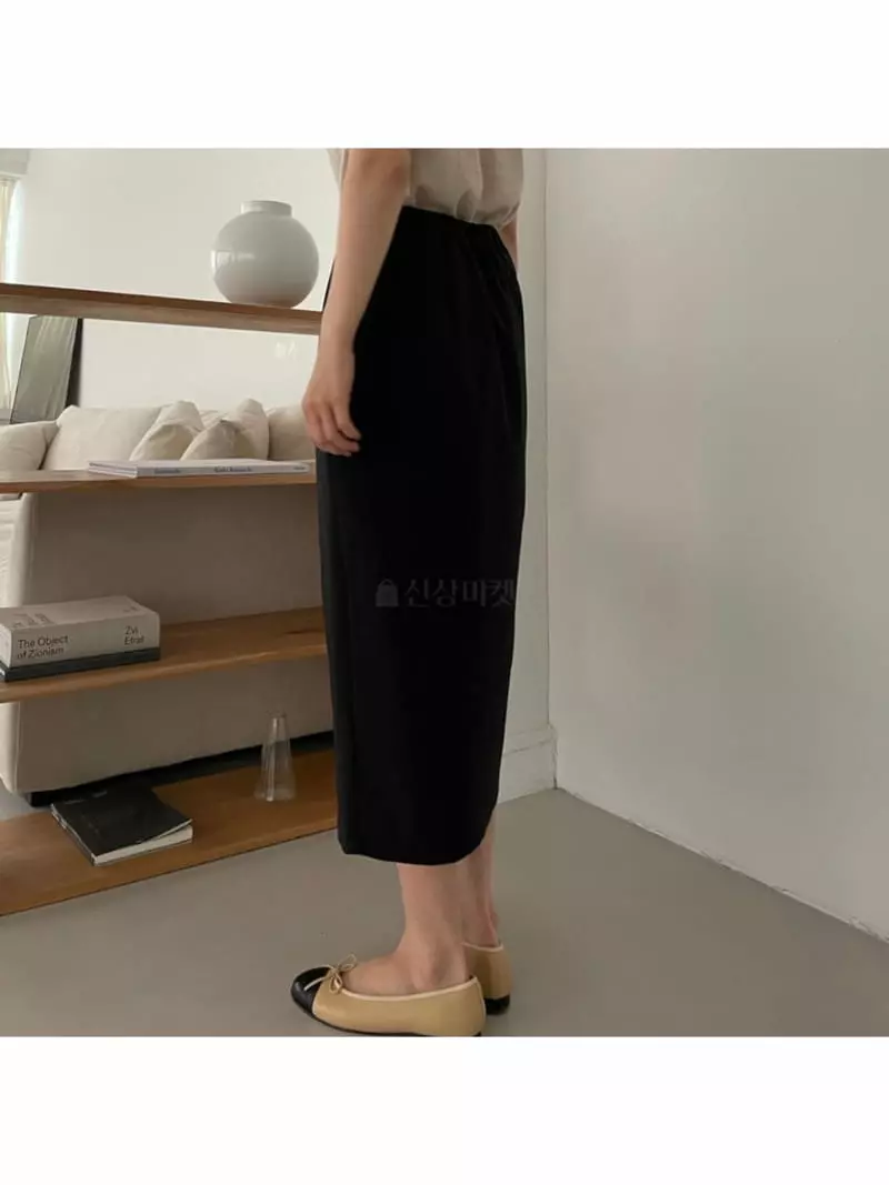 Moi - Korean Women Fashion - #momslook - Lap Shirring Skirt - 4