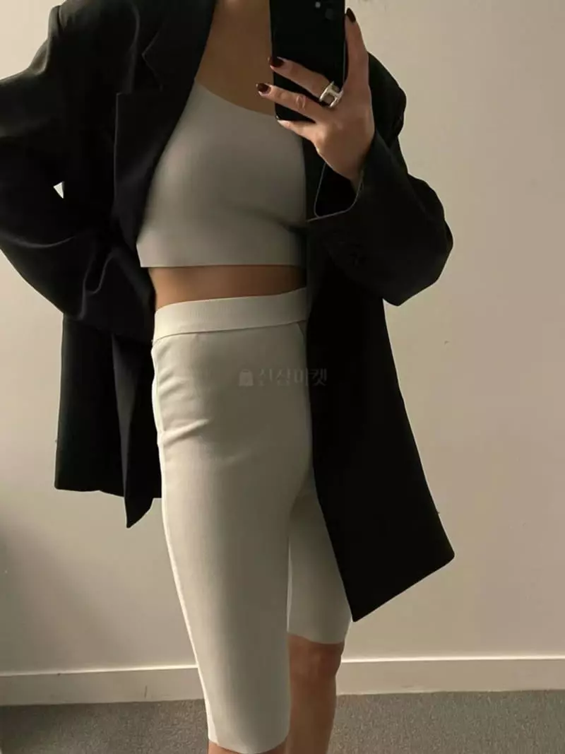 Moment - Korean Women Fashion - #momslook - Code Bike Pants - 2