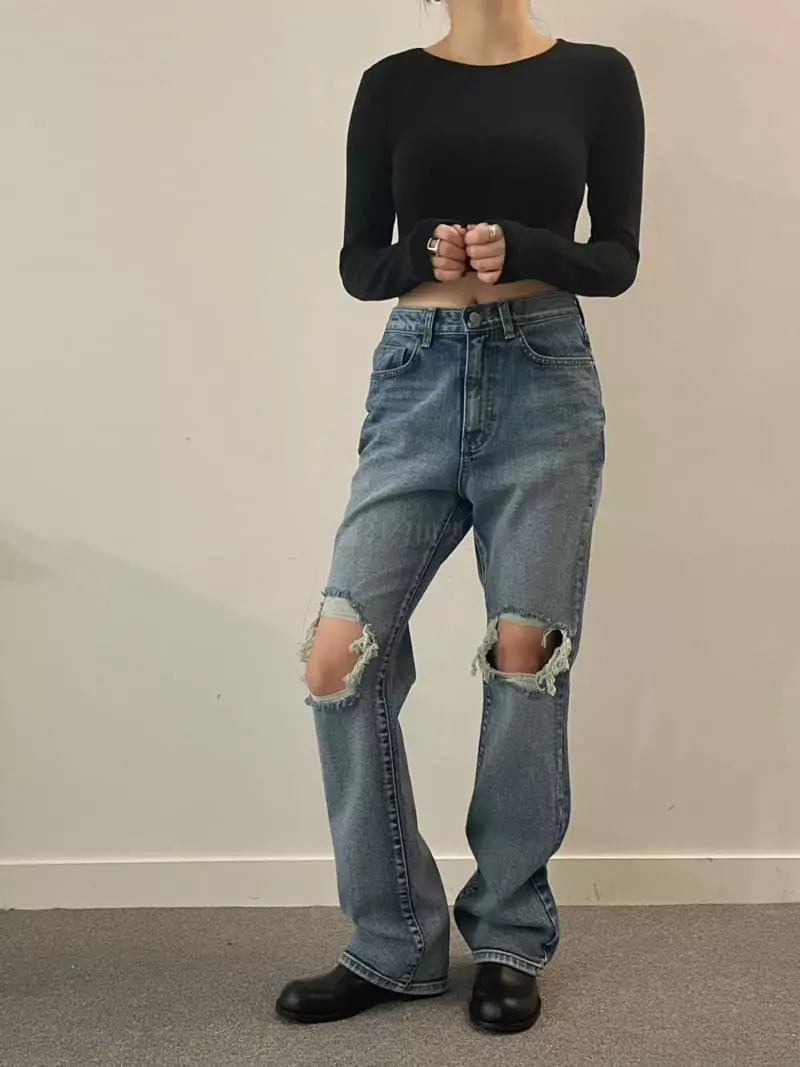 Moment - Korean Women Fashion - #momslook - Mui Jeans - 2