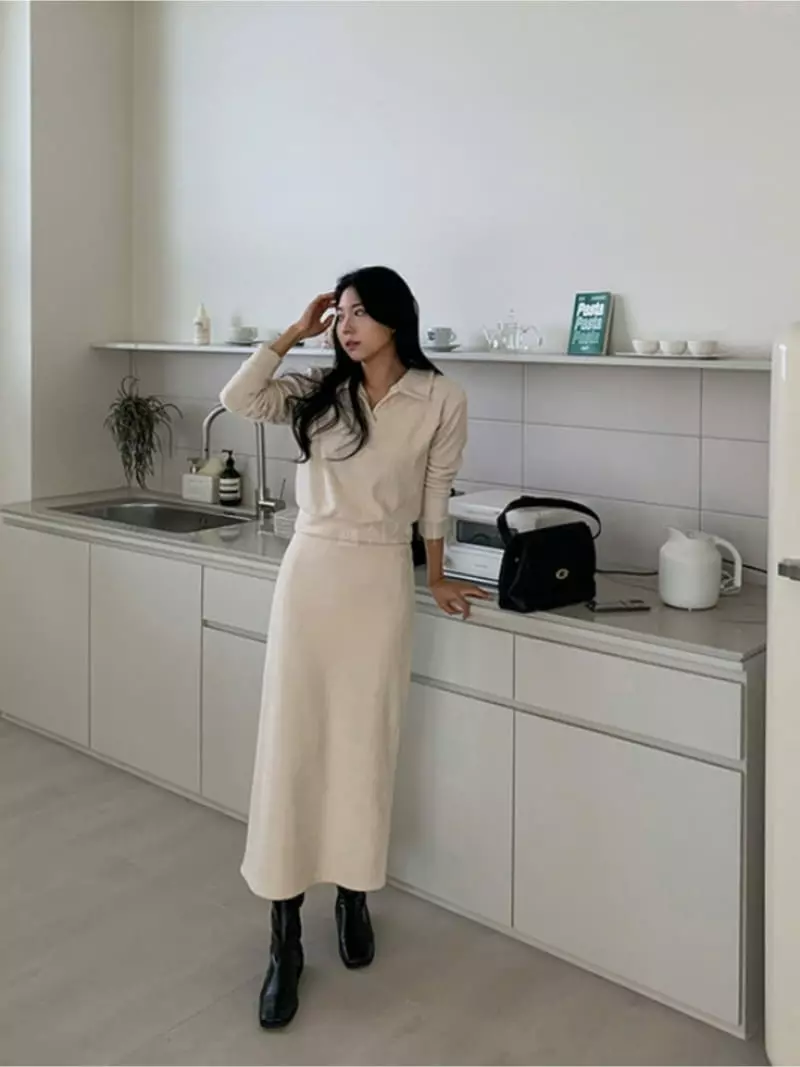 Moment - Korean Women Fashion - #momslook - Towel Skirt
