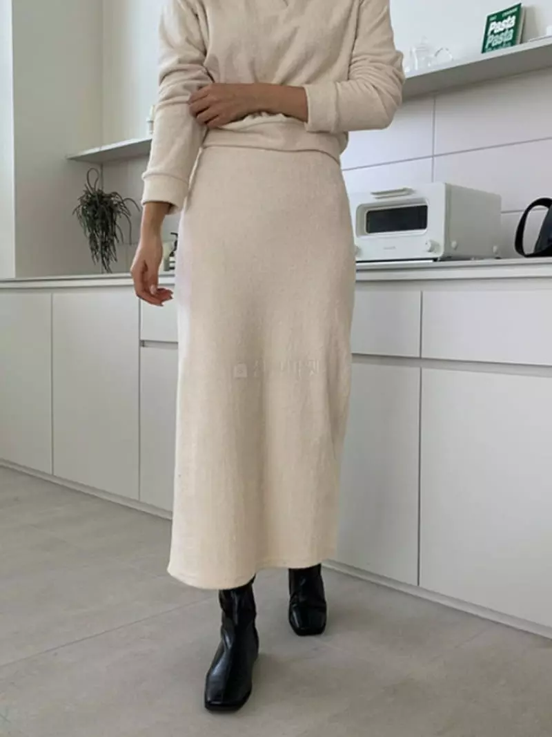 Moment - Korean Women Fashion - #momslook - Towel Skirt - 3