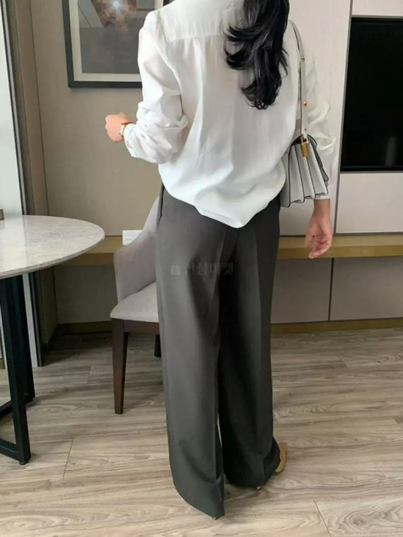 Moment - Korean Women Fashion - #momslook - Staff Pants - 3