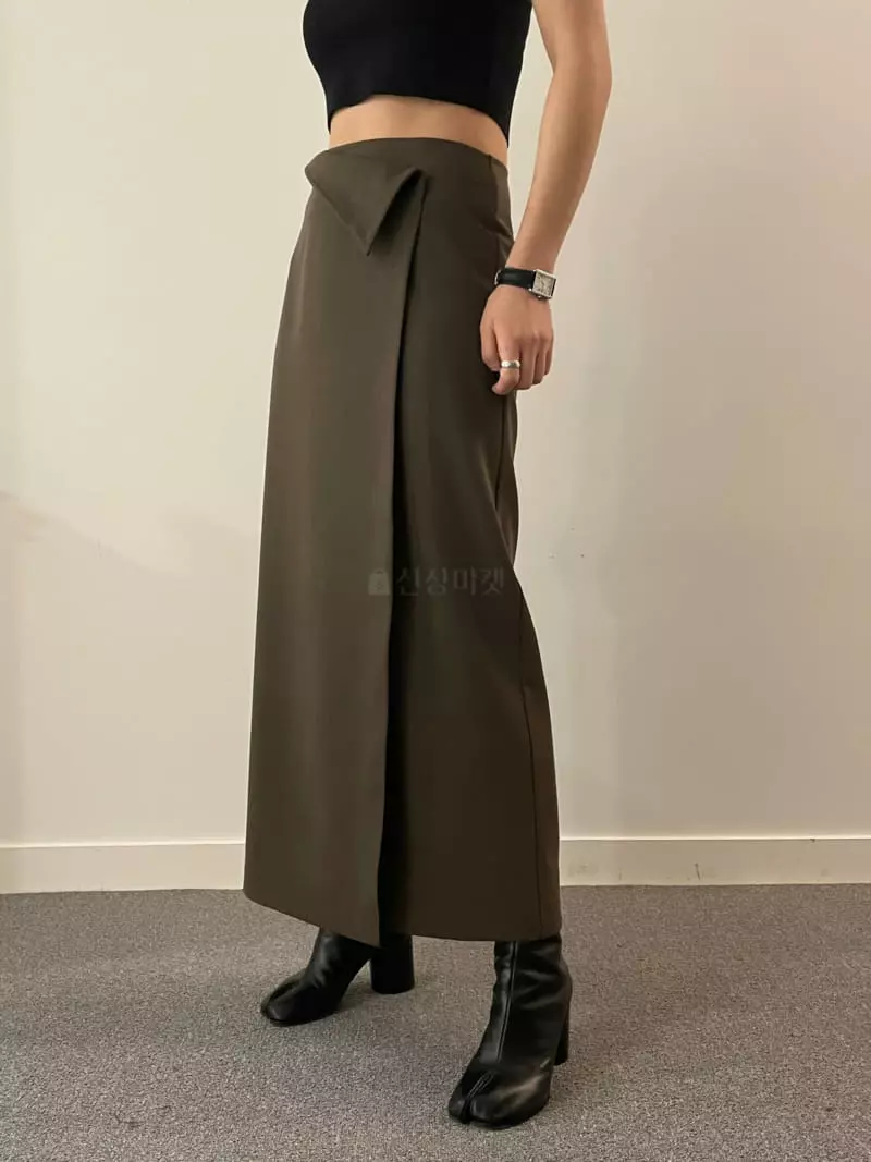 Moment - Korean Women Fashion - #momslook - Deps Lab Skirt - 3