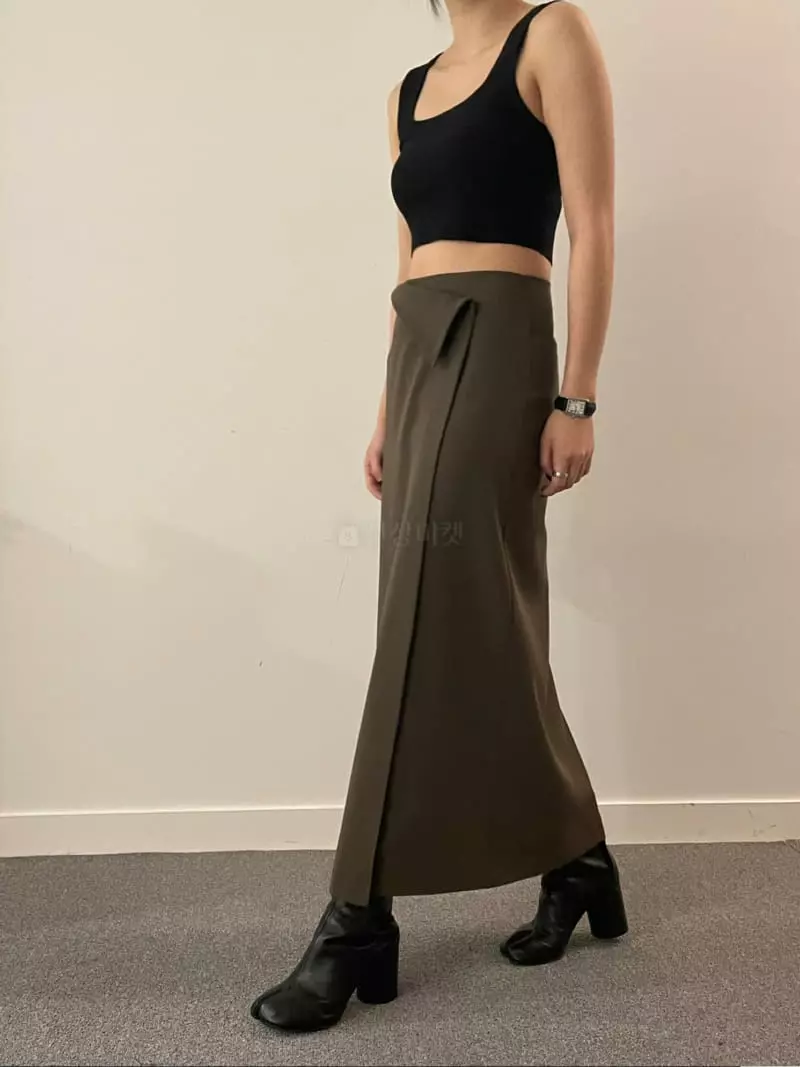 Moment - Korean Women Fashion - #momslook - Deps Lab Skirt - 4