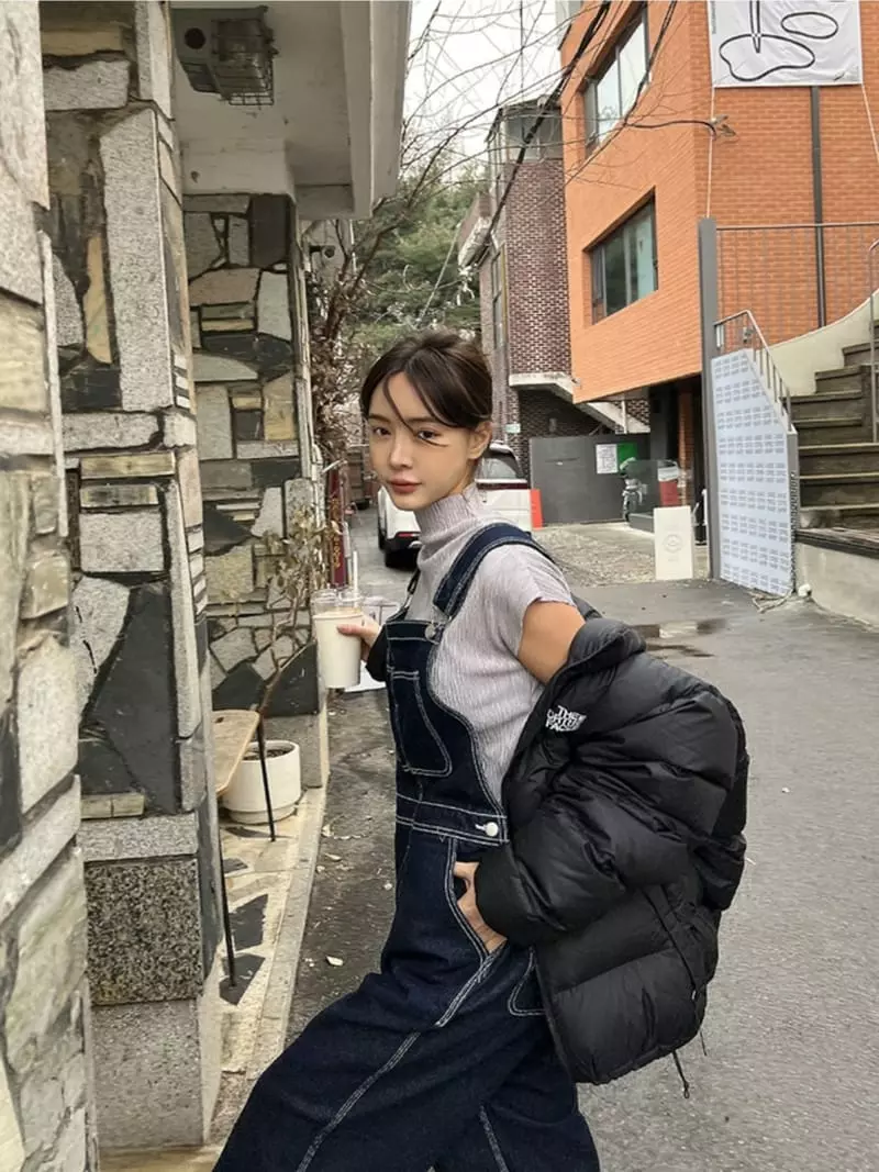 Moment - Korean Women Fashion - #momslook - Steel Wrinkle Blouse - 2