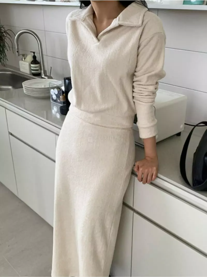 Moment - Korean Women Fashion - #womensfashion - Towel Skirt - 2