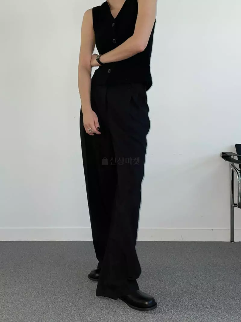 Moment - Korean Women Fashion - #womensfashion - Pique Vest