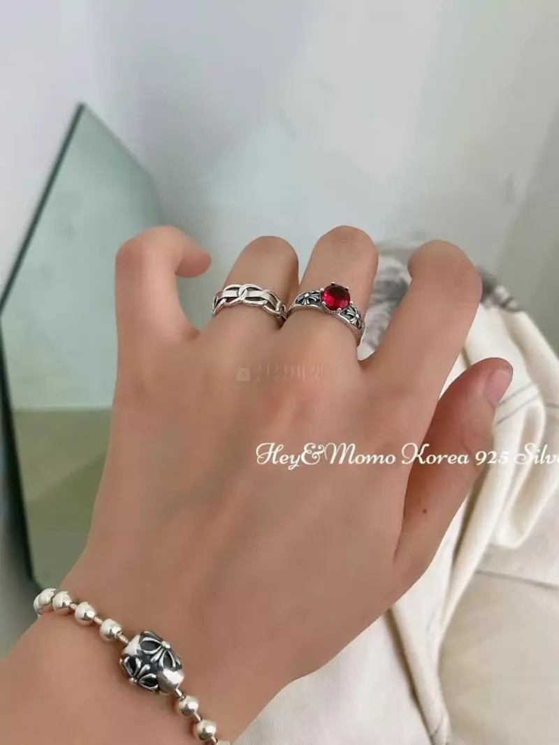 Momo - Korean Women Fashion - #momslook - 925 Silver Ring