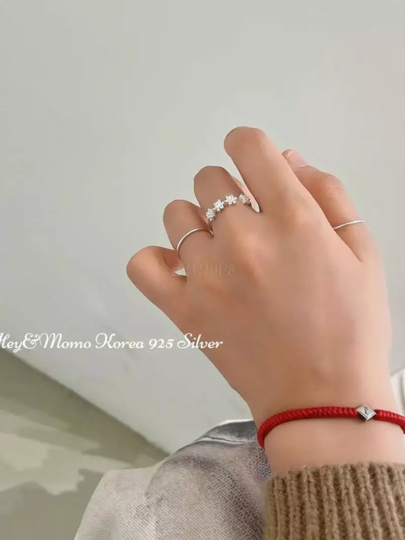 Momo - Korean Women Fashion - #vintagekidsstyle - 925 Silver Ring