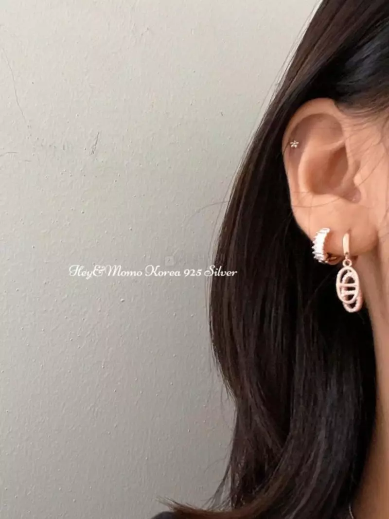 Momo - Korean Women Fashion - #womensfashion - 925 Silver Earrings