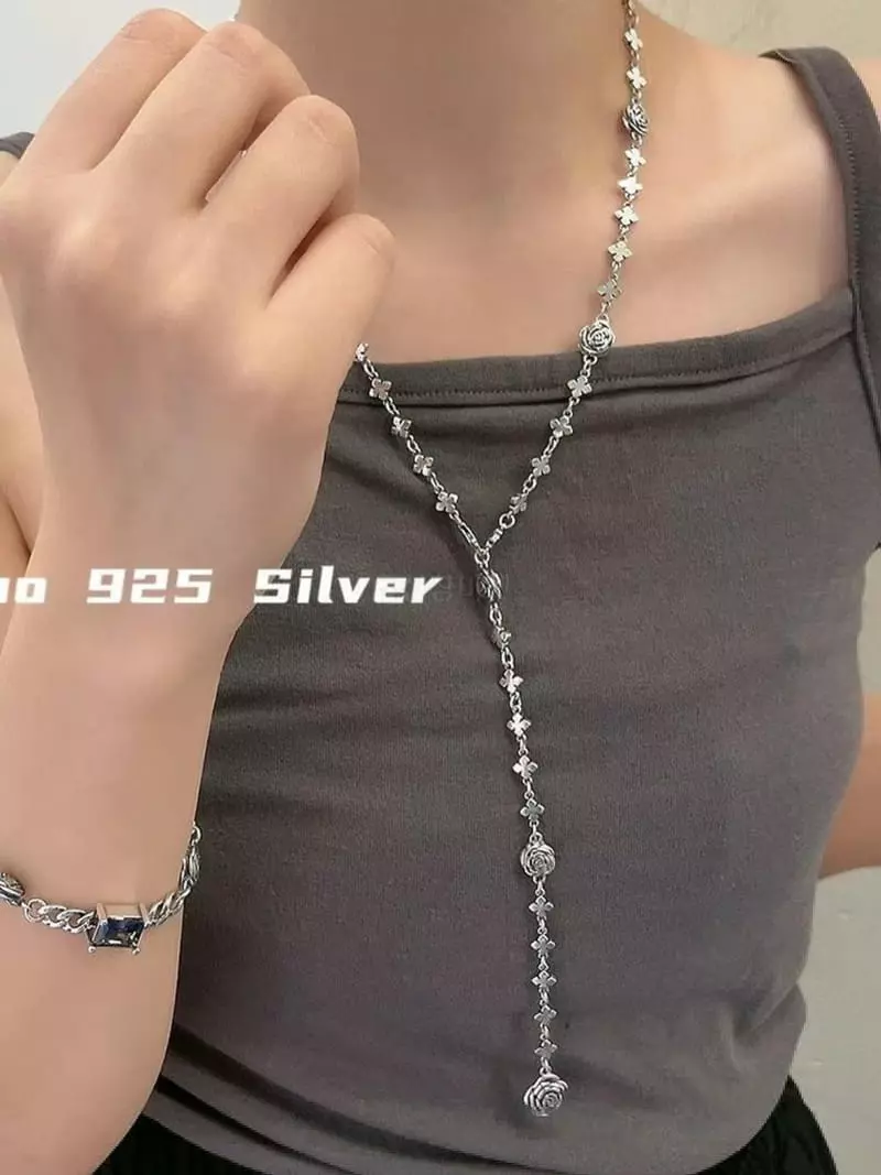 Momo - Korean Women Fashion - #womensfashion - 925 Silver Necklace