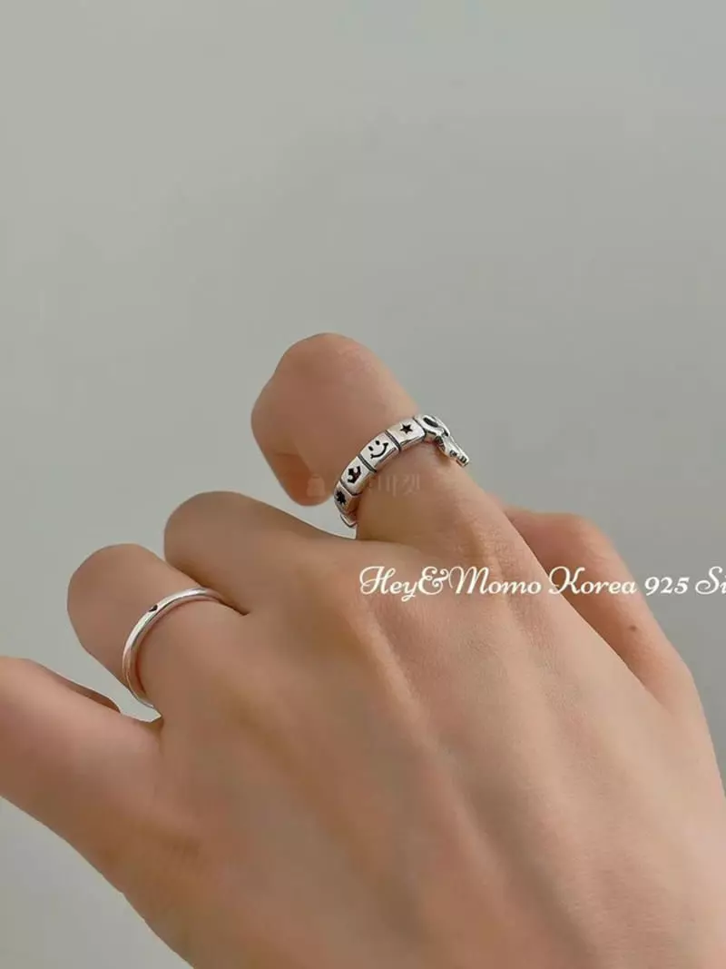 Momo - Korean Women Fashion - #womensfashion - 925 Silver Ring