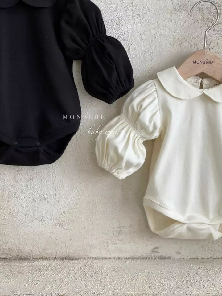 Monbebe - Korean Baby Fashion - #babyboutique - Easy Puff Bodysuit - 2