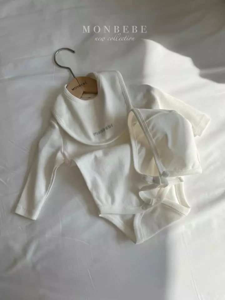 Monbebe - Korean Baby Fashion - #babyboutique - Mon Bodysuit with Bib - 11