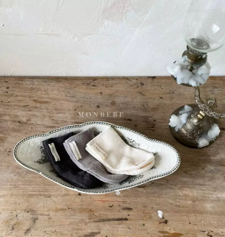 Monbebe - Korean Baby Fashion - #babyboutique - Anfant Boy Socks Set - 5