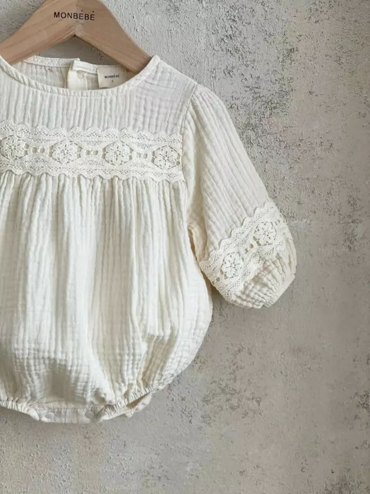 Monbebe - Korean Baby Fashion - #babyboutiqueclothing - Poppins Bodysuit - 7