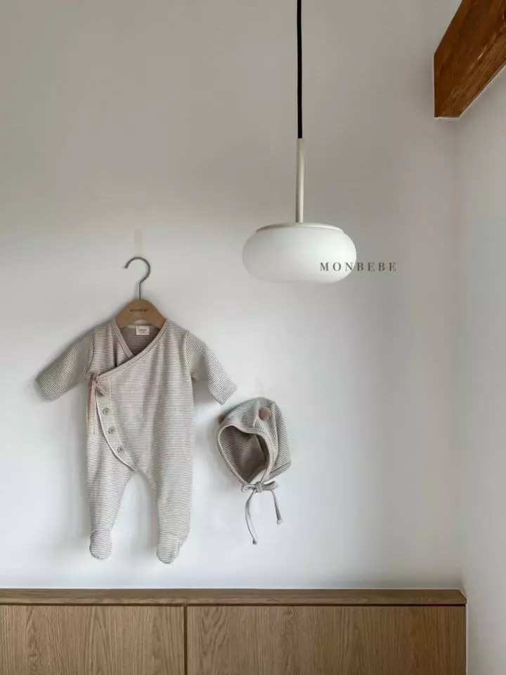 Monbebe - Korean Baby Fashion - #babyboutiqueclothing - Cozy Bodysuit - 8