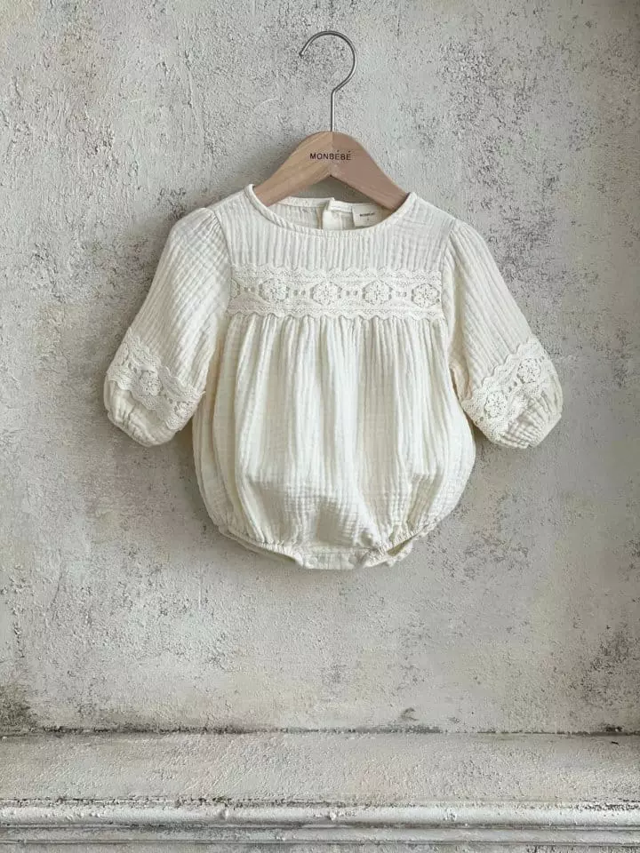 Monbebe - Korean Baby Fashion - #babygirlfashion - Poppins Bodysuit - 11