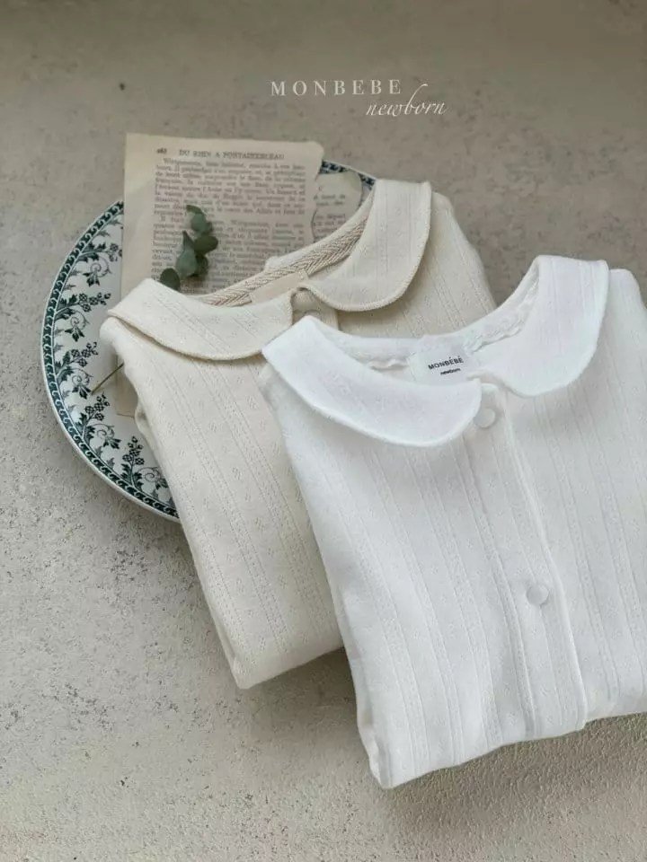 Monbebe - Korean Baby Fashion - #babyoutfit - Anfant Bodysuit - 5