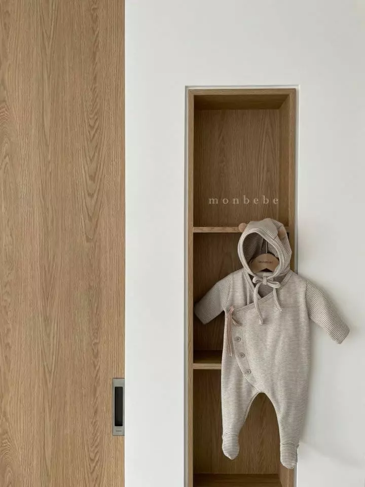 Monbebe - Korean Baby Fashion - #babyoutfit - Cozy Bodysuit - 2