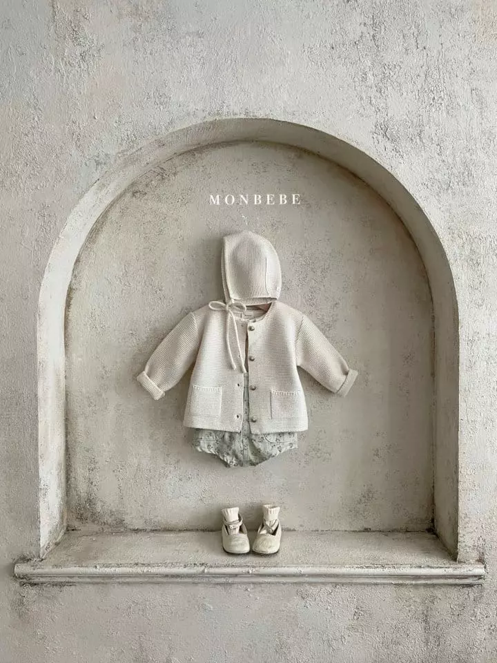 Monbebe - Korean Baby Fashion - #babyoutfit - Flower Dungarees Bodysuit - 10