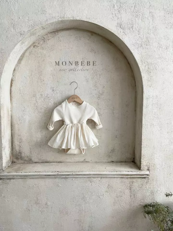 Monbebe - Korean Baby Fashion - #babywear - Rib Frill Bodysuit - 5