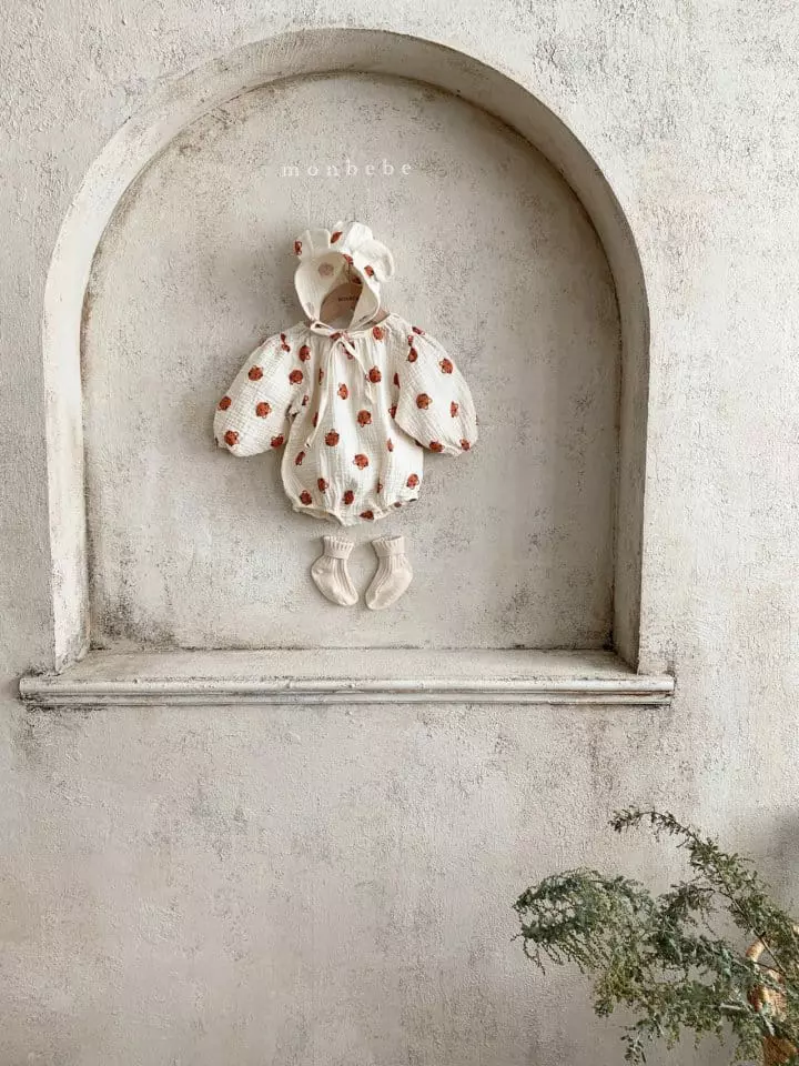 Monbebe - Korean Baby Fashion - #babyoutfit - Tiger Bodysuit - 4