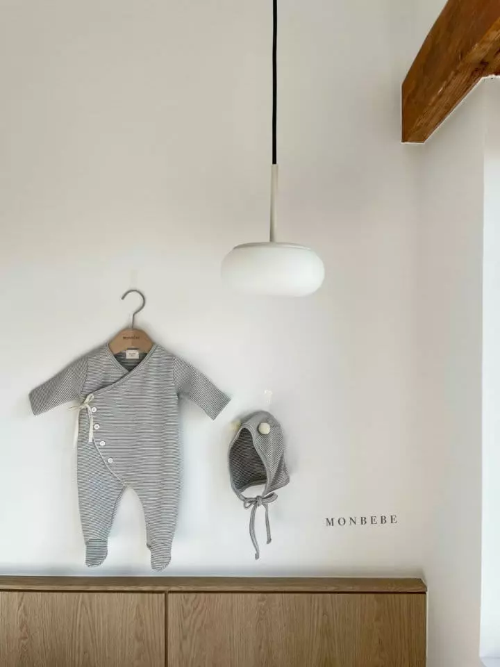 Monbebe - Korean Baby Fashion - #babywear - Cozy Bodysuit - 3
