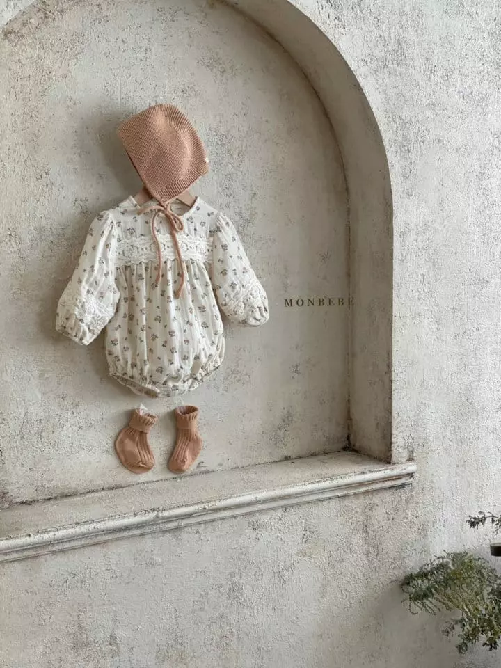Monbebe - Korean Baby Fashion - #onlinebabyboutique - Poppins Bodysuit - 3