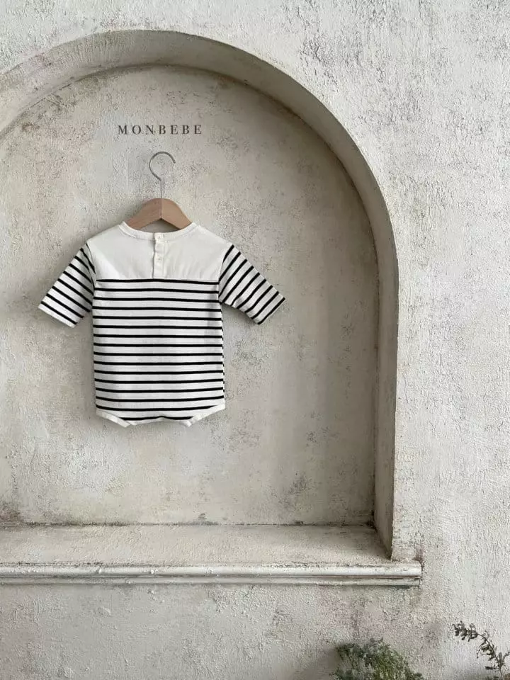 Monbebe - Korean Baby Fashion - #onlinebabyshop - Beginning Bodysuit - 3