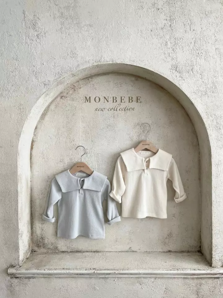 Monbebe - Korean Children Fashion - #Kfashion4kids - Waffle Sailor Tee