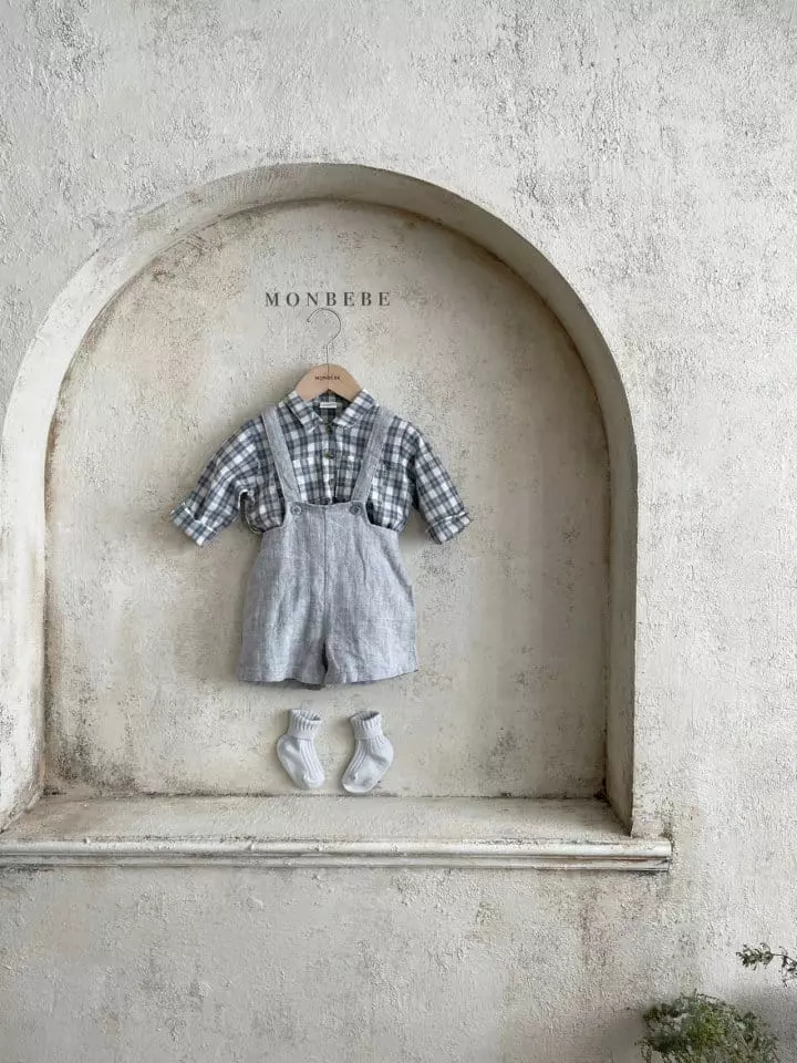 Monbebe - Korean Children Fashion - #childofig - Petti Check Shirt - 8